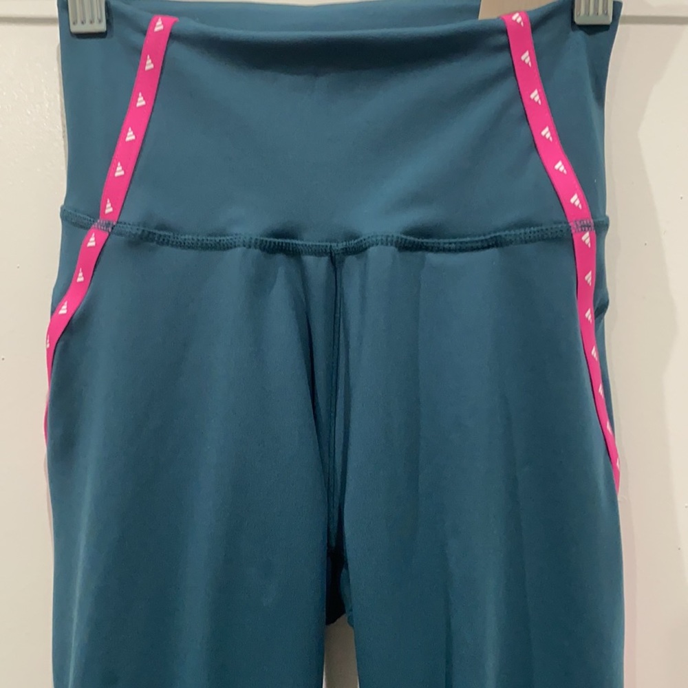 Adidas Women's Primegreen Aeroready 3 Bar Elastic Training Tights XS - Picture 11 of 11
